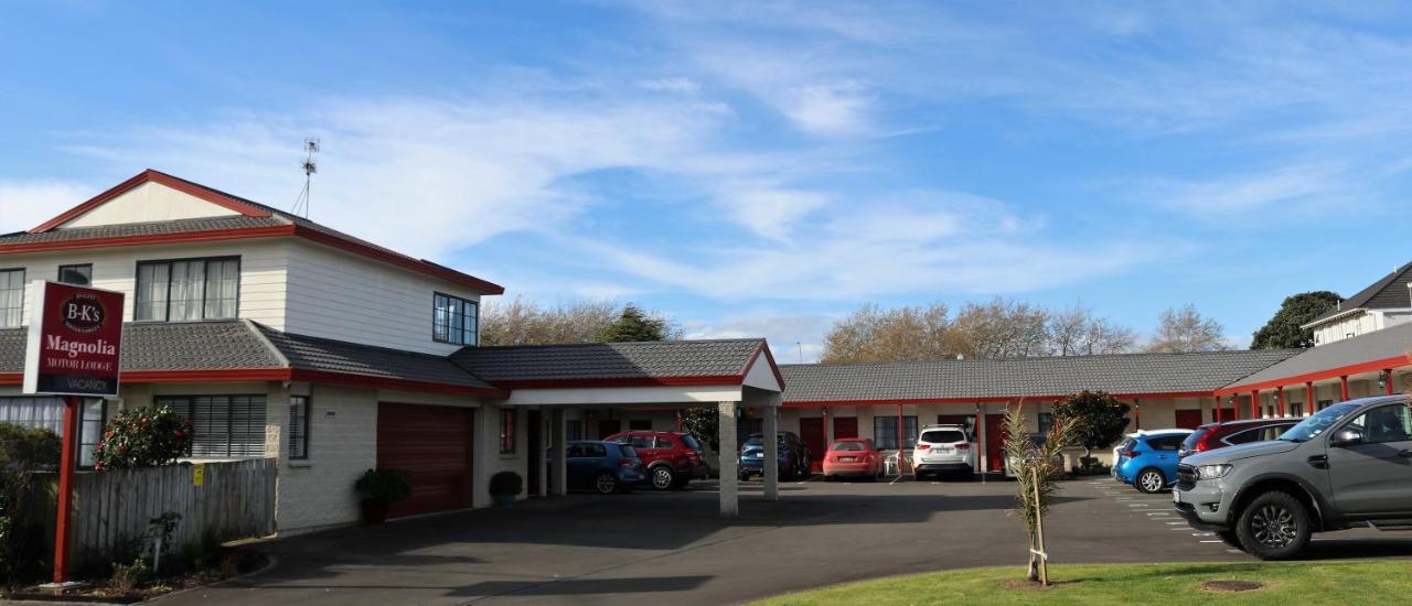 Bk'S Magnolia Motor Lodge Whanganui Dış mekan fotoğraf